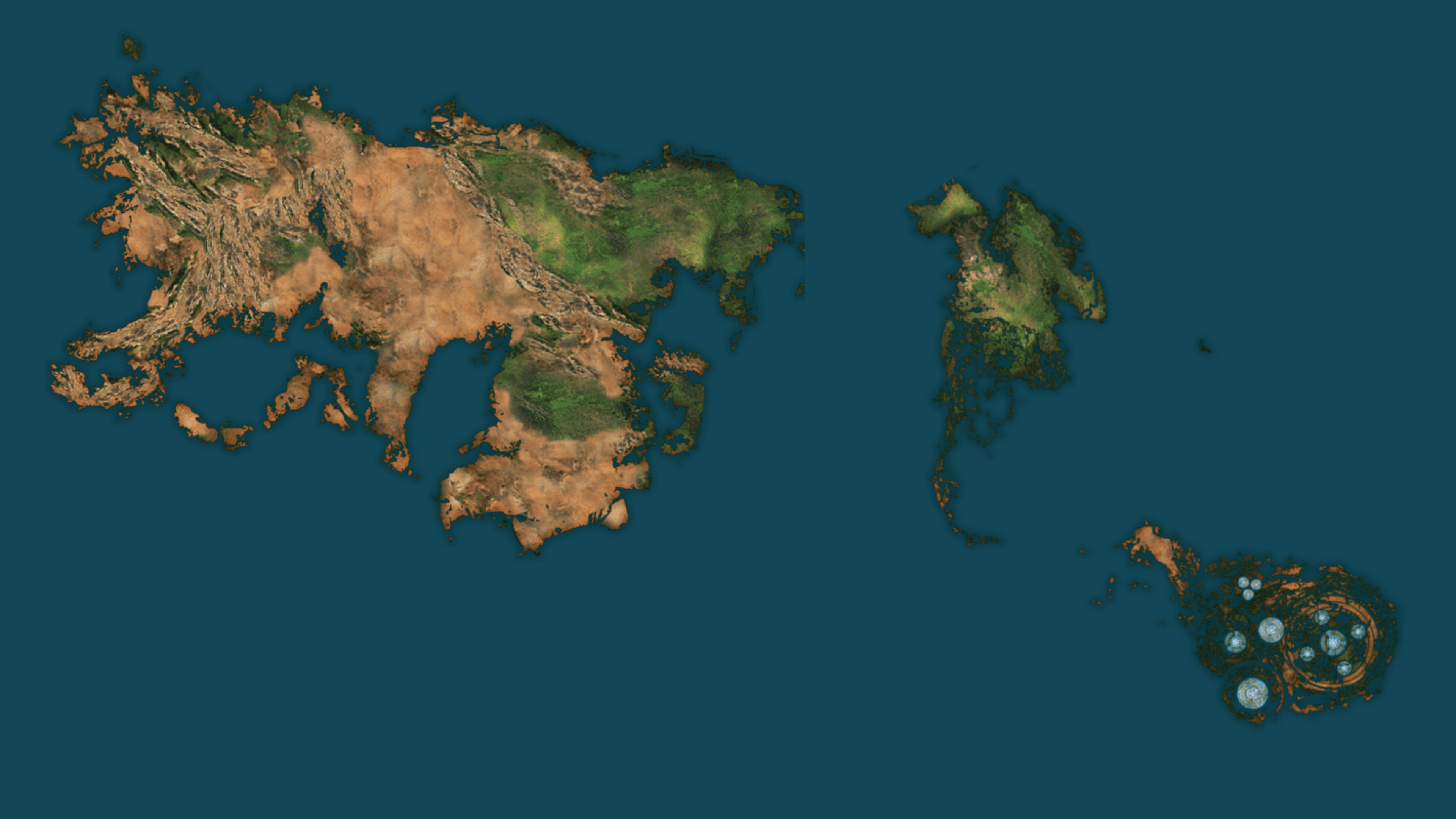 Map: The Known World